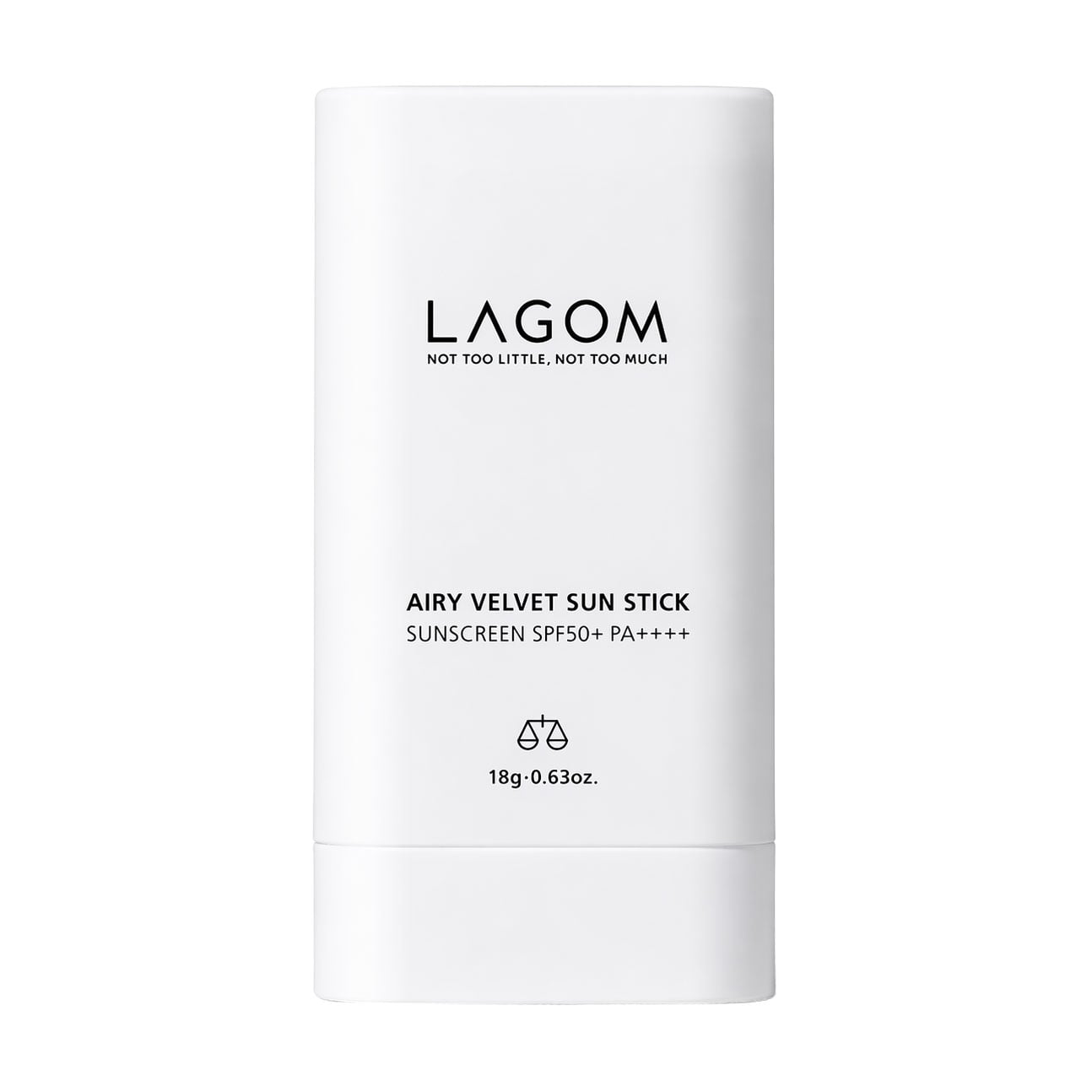 Сонцезахисний стік для обличчя та тіла LAGOM Airy Velvet Sun Stick SPF 50+ PA++++, 18 г