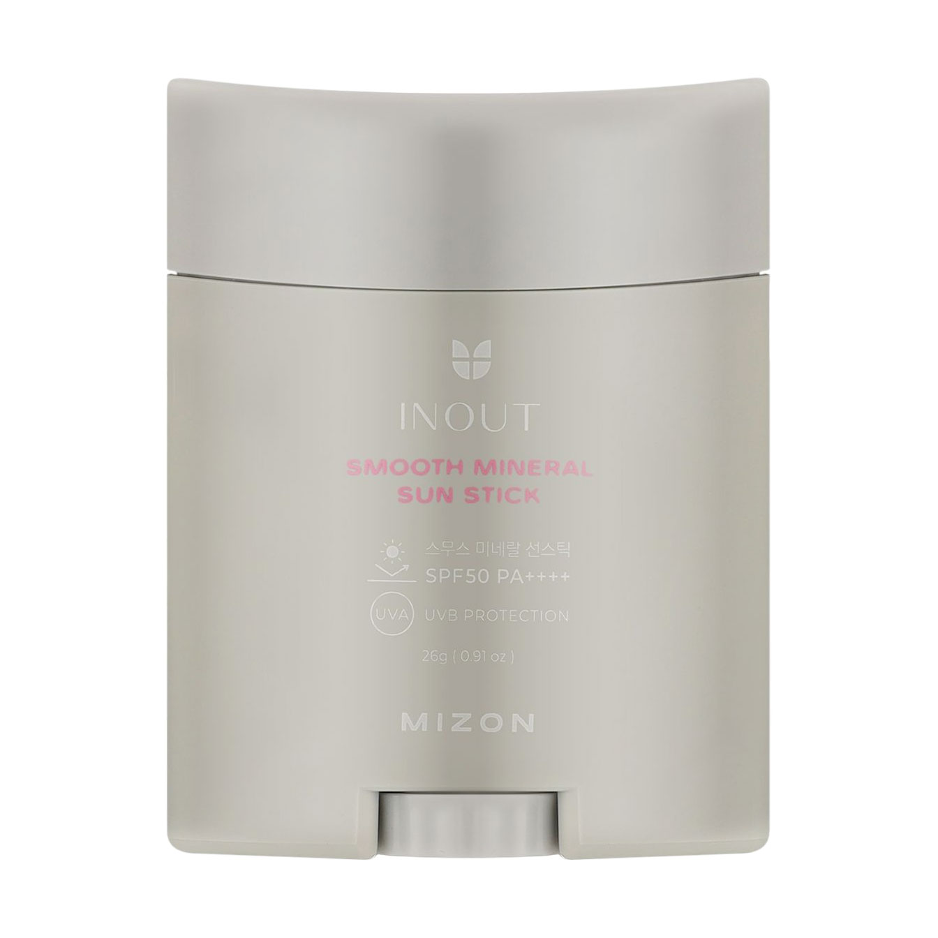 Сонцезахисний стік для обличчя та тіла Mizon Inout Smooth Mineral Sun Stick, SPF 50 PA++++, 26 г